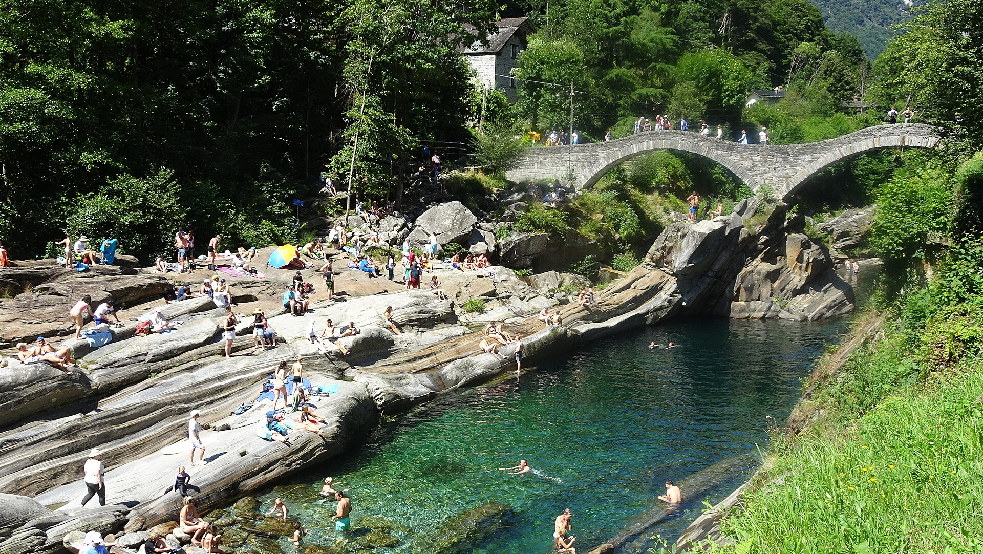 Verzascatal und Ponte dei Salti